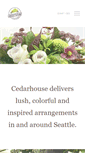 Mobile Screenshot of cedarhouseflowers.com